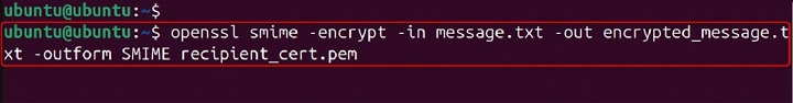 smime Command in Linux1