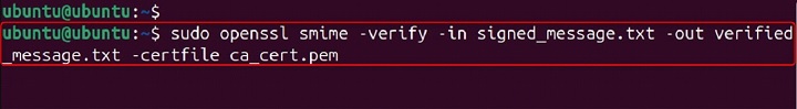 smime Command in Linux4