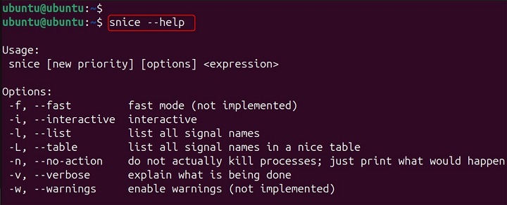 snice Command in Linux7