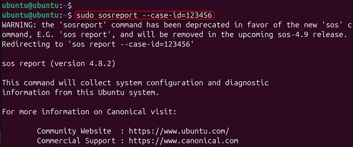 sosreport Command in Linux16