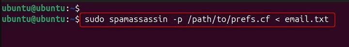 SpamAssassin Command in Linux4