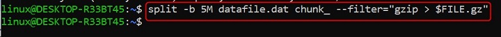 split Command in Linux5