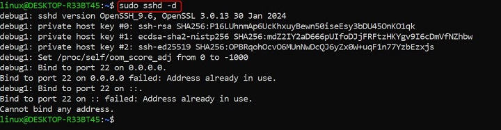 sshd Command in Linux5