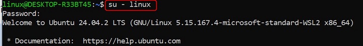 su Command in Linux4