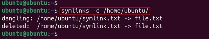 symlinks Command in Linux5