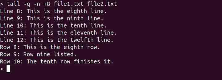 tail Command in Linux7