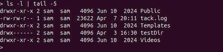 tail Command in Linux8