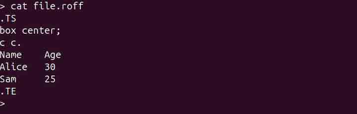 tbl Command in Linux1