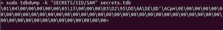 tdbdump Command in Linux3