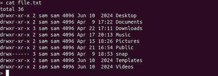 tee Command in Linux2