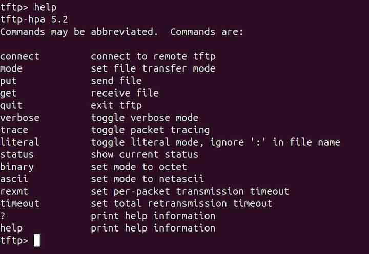 tftp Command in Linux3