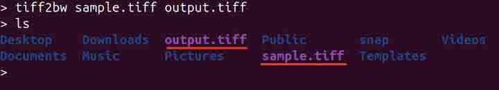 tiff2bw Command in Linux2
