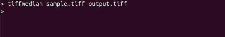 tiffmedian Command in Linux2