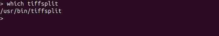 tiffsplit Command in Linux1