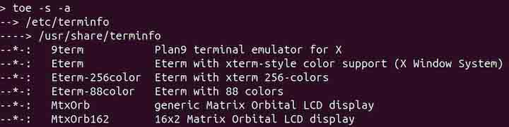 toe Command in Linux2