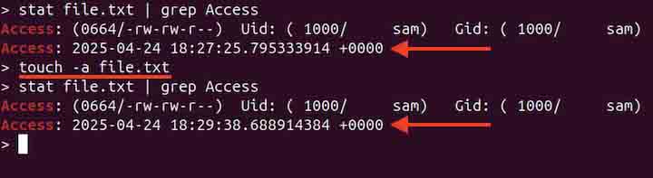 touch Command in Linux3