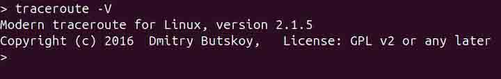 traceroute Command in Linux1