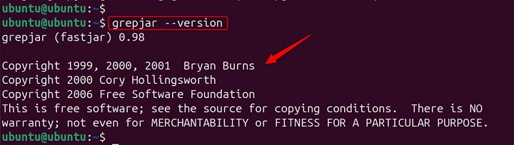 Understanding grepjar Command