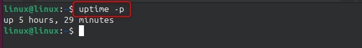 uptime Command in Linux1